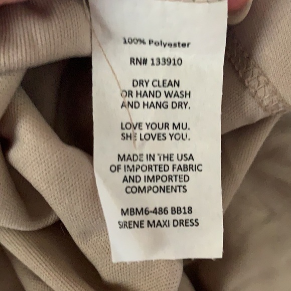 NWT. Show me your Mumu Sirene Maxi Dress. Size S. - Picture 7 of 7